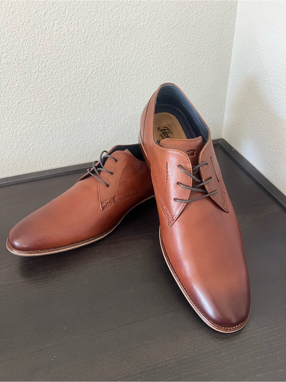 Florsheim - COGNAC Plain Toe Oxford | FERMO 11985-221 Size 12